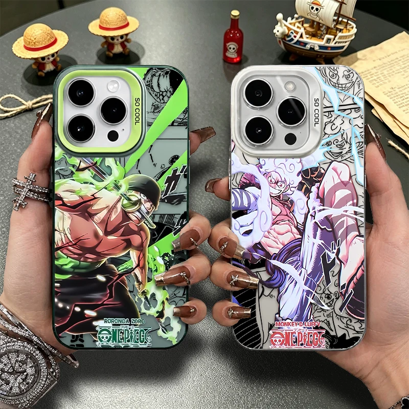 One Piece Luffy Zoro Case for Samsung Galaxy A26 A36 A56 A25 A35 A55 A34 A54 A13 A33 A53 5G A06 A16 A15 A14 A23 A52 A52S A31