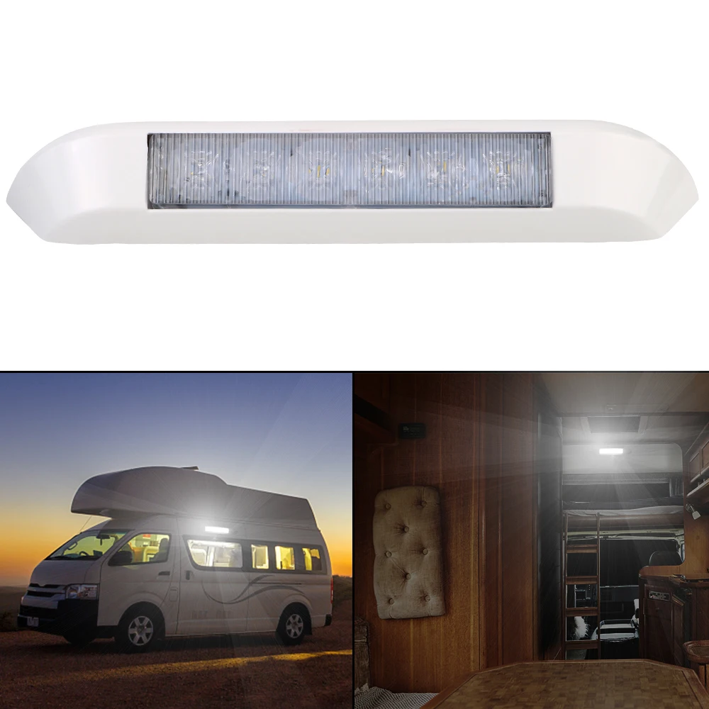 Car Accessories For RV Van Camper Trailer LED Awning Porch Light Motorhome Caravan Interior Wall Lamps Waterproof 12V