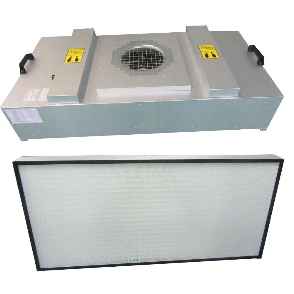 

Air Cleaning Equipment Clean Room Mushroom Air Purifier Laminar Flow Hood FFU Fan Filter Unit With H14 Filter