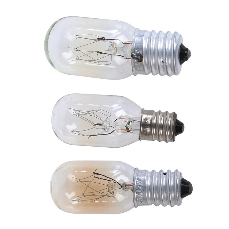 15w Refrigerator Bulb Microwave Light E12/E14/E17 Toaster/Steam Bulb Light 230V
