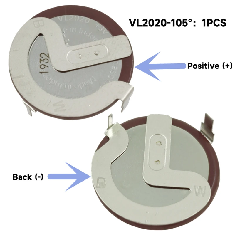 

1PCS original VL2020 old X1/3/5/7 series E90/E46/E66 car remote control key rechargeable battery