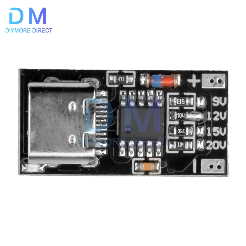 PD/QC Decoy Board Fast Charge USB Boost Module Type-c Power Supply Change Module PD3.0/2.0 PPS/QC4+ QC3.0/2.0 FCP AFC