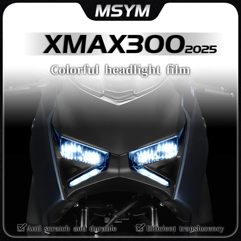 

For YAMAHA X-MAX300 XMAX300 XMAX 300 2025 Car lamp film instrument display screen film self-healing sticker accessories