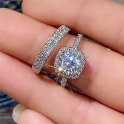 Real 18k Gold Diamond Ring for Women To Join Party Peridot Gemstone Anillos De Wedding Diamante Engagement Jewelry Fine Ring Box