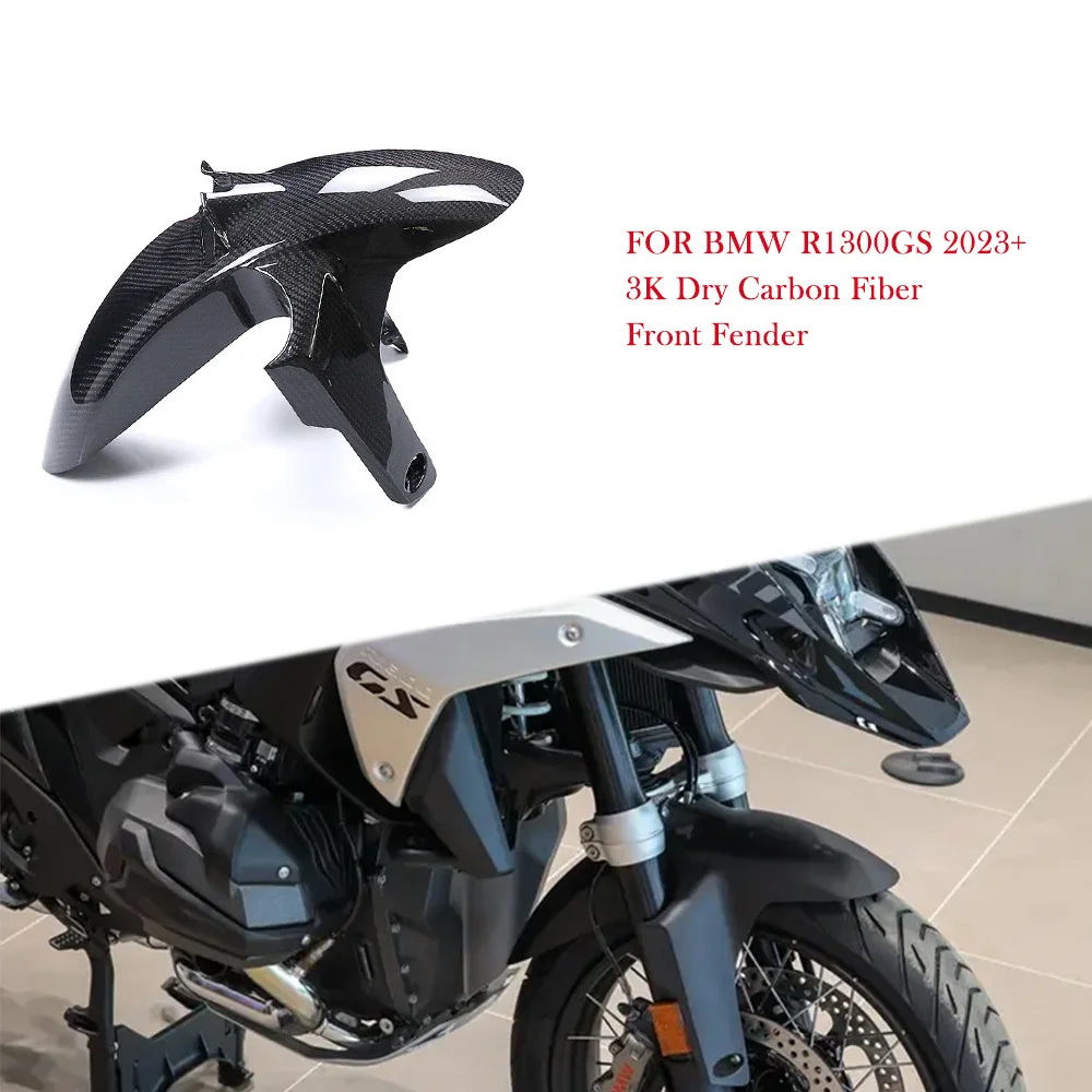 Für BMW R1300GS R 1300 GS 2023 2024 2025 3K Carbon Fiber Front Fender Rad Kotflügel Motorrad Zubehör