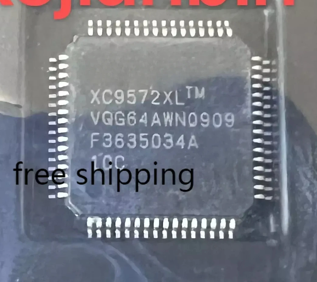 XC9572XL xc9572xl-10vqg64c qfp64, novo, original, em estoque, 5-10 pcs/lot
