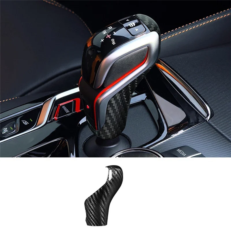 

Excellent-Retrofitting Car Trim Cover Carbon Fiber Shift Gear Knob For BMW F90 M5 F97 X3M F98 X4M 2019-2023 Accessories