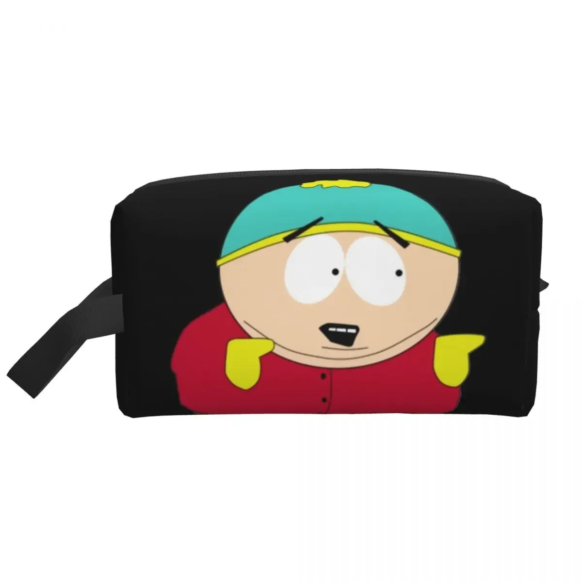 Anime SouthPark Toiletry Bag Women Eric Cartman Cosmetic Makeup Organizer Lady Beauty Storage Dopp Kit Case