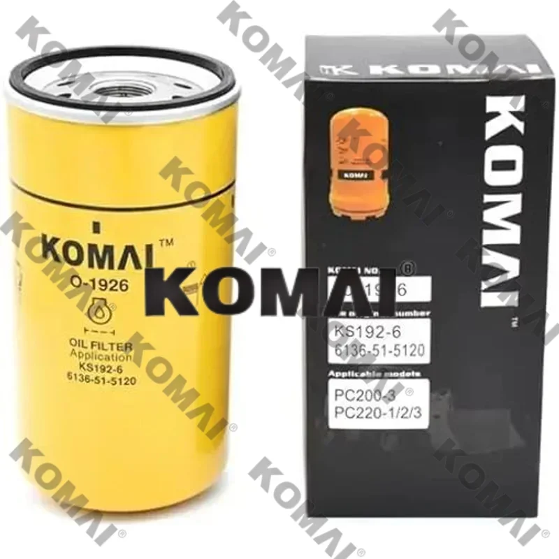 

Замена, совместимая с масляным фильтром Komatsu 6136-51-5120 SO 6070 C-56141 PO-CO-01-01720