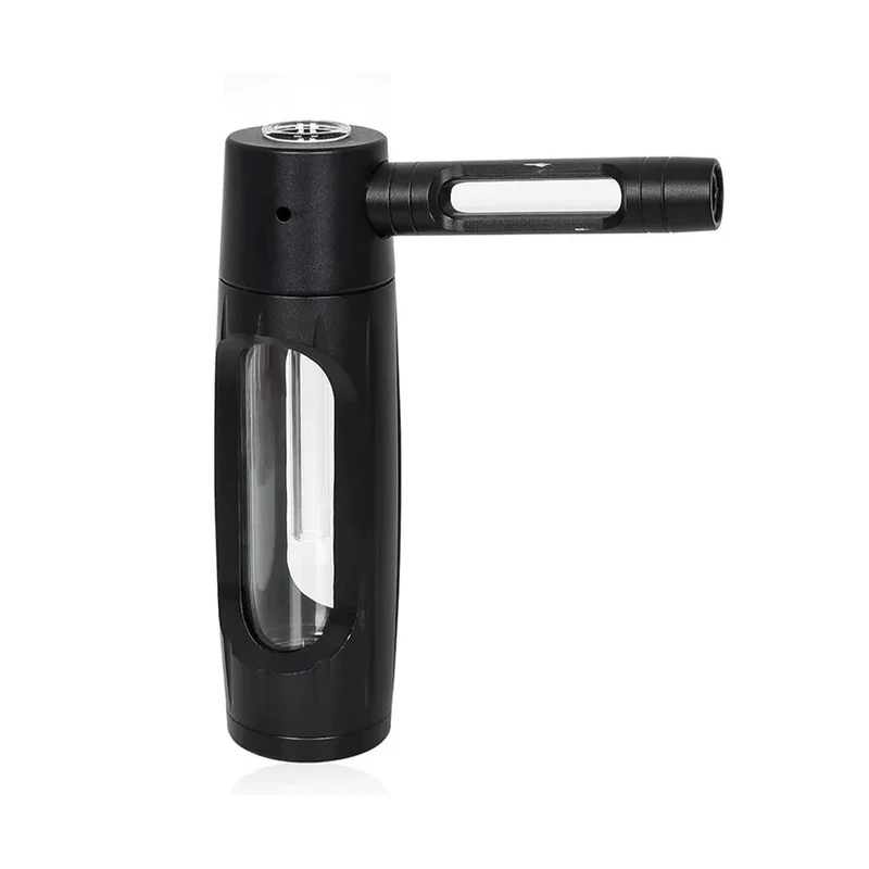 Metal Aluminum Glass Bubbler Water Pipe Mini Smoking Bottle Portable Hookah Shisha Pipes & Accessories Tube Filter view 6