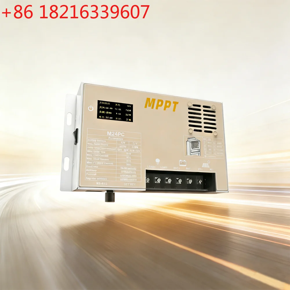 YAO Premium MPPT solar charge controller, Efficiency≥99.9%,Security Monitoring/Caravan/RV/Yacht，For All Batteries 20/30A