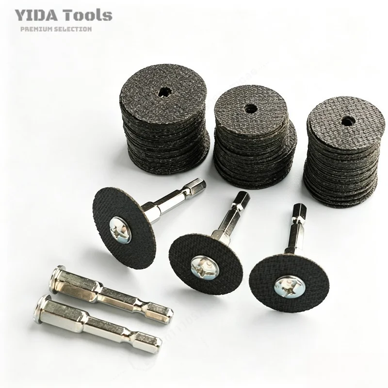 Hexagonal Shank Reinforced Double Mesh Cutting Blade Stainless Steel Metal Cutter For Electric Drill Screwdriver
