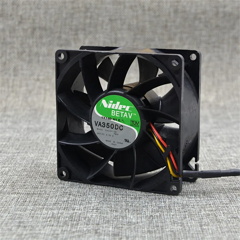 For Nidec VA350DC V35453-35 DC 12V 0.55A 9cm 9238 92x92x38mm Double Ball Bearing Cooling Fan