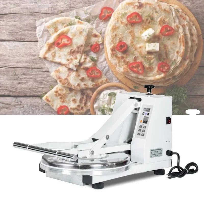 18 Round Semi Automatic Tortilla Flattening Machine Dough Presser Pizza Base Making Pizza