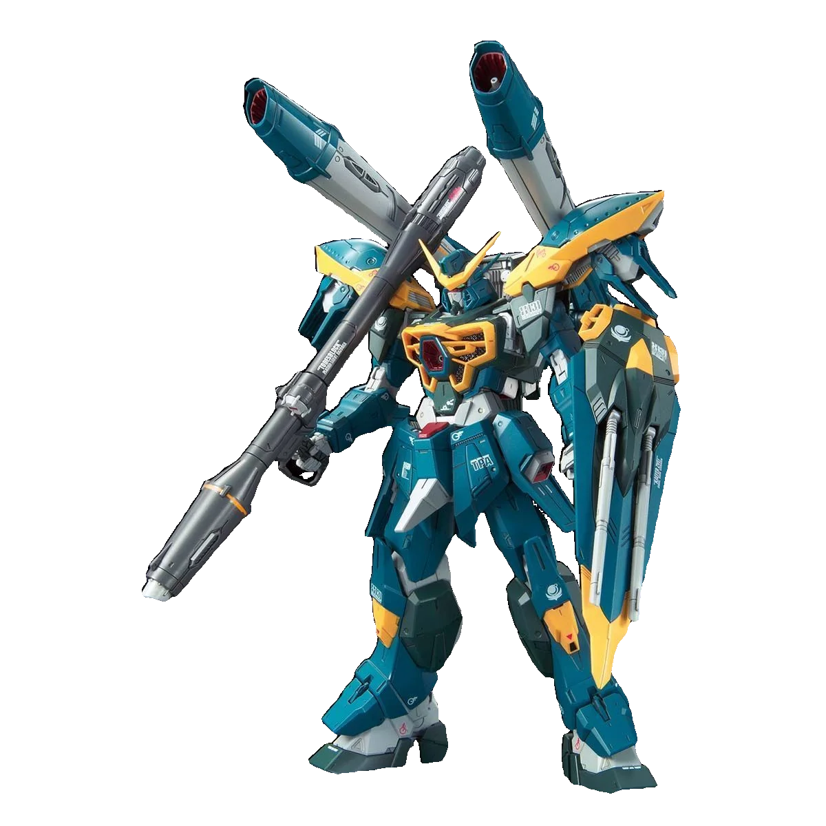 Bandai Original  FM CALAMITY GUNDAM  TRANSPARENT VERSION  SWORD OUTFIT  AIR COMBAT TYPE   Anime Action Figure Assembly Model Toy