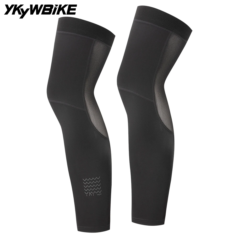 

YKYWBIKE Cycling Leg Warmers Unisex Calf Compression Sleeves Outdoor Sports Running Basketball Football Leg Sleeves UV Protecti
