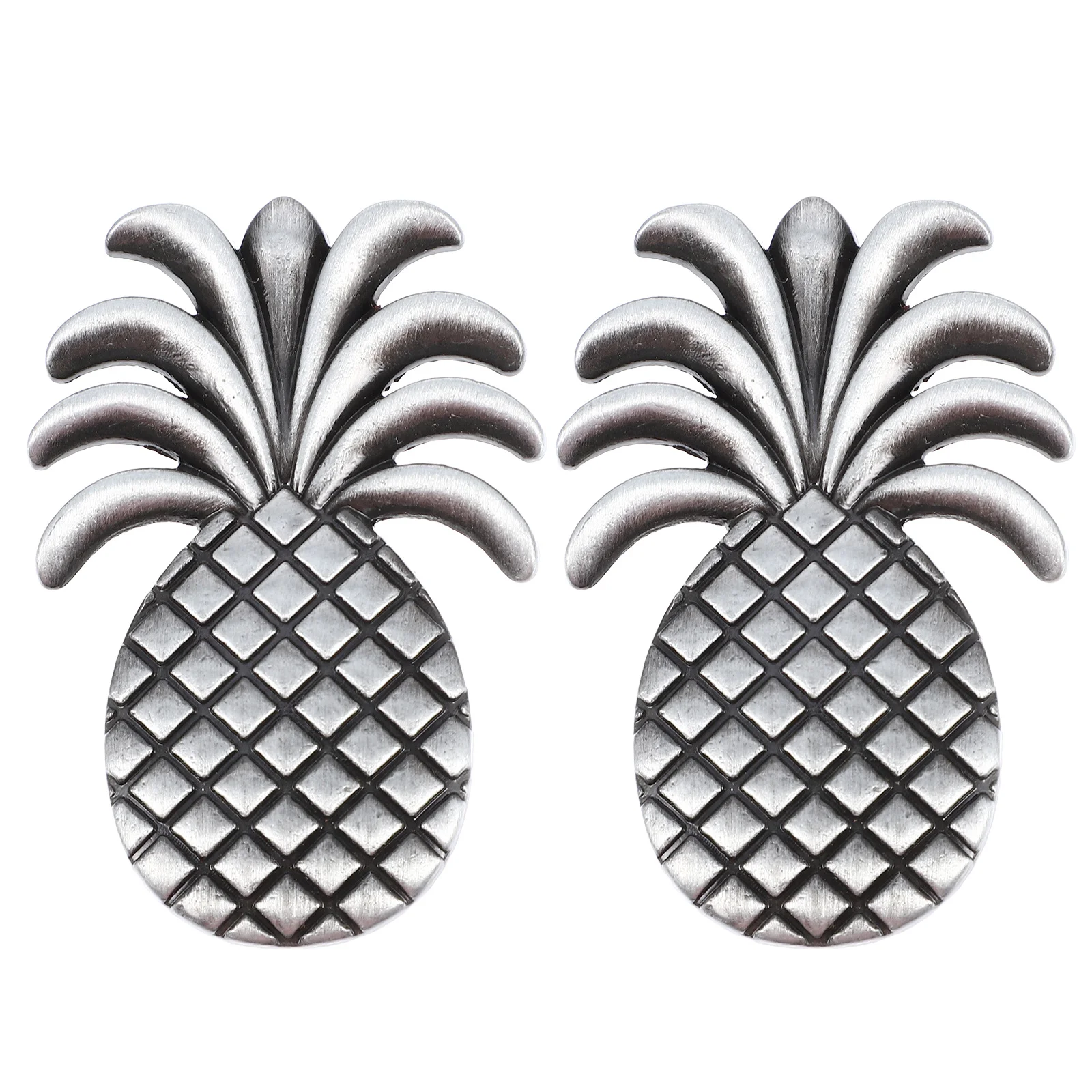 

2Pcs Elegant Pineapple Design Cabinet Drawer Cupboard Knobs Handles Home Improvement Drawer Cabinet Knobs Door Handles