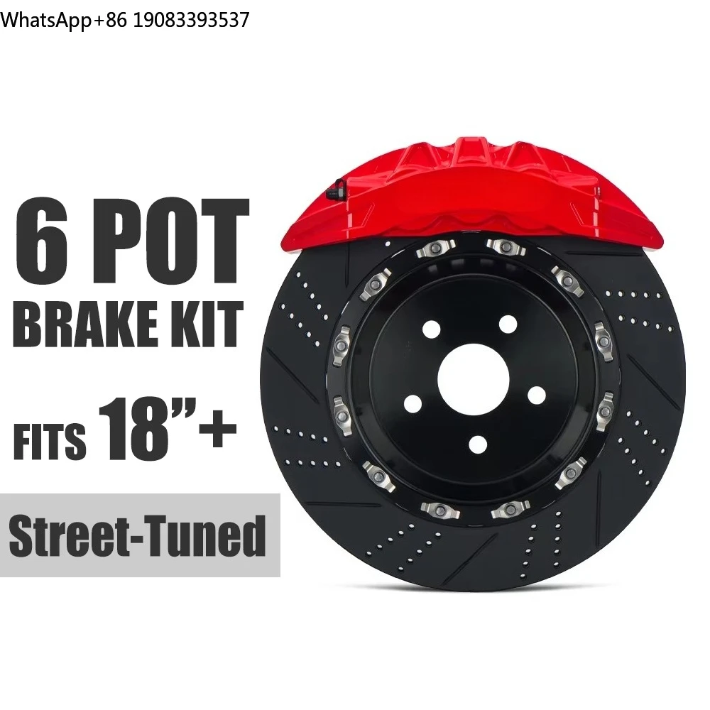 

TEI Big Brake Kit 6 Pot Auto Brake Calipers 18-inch Disc BBK for VW Golf MK6 MK7 MK7.5 MK8 GRI R