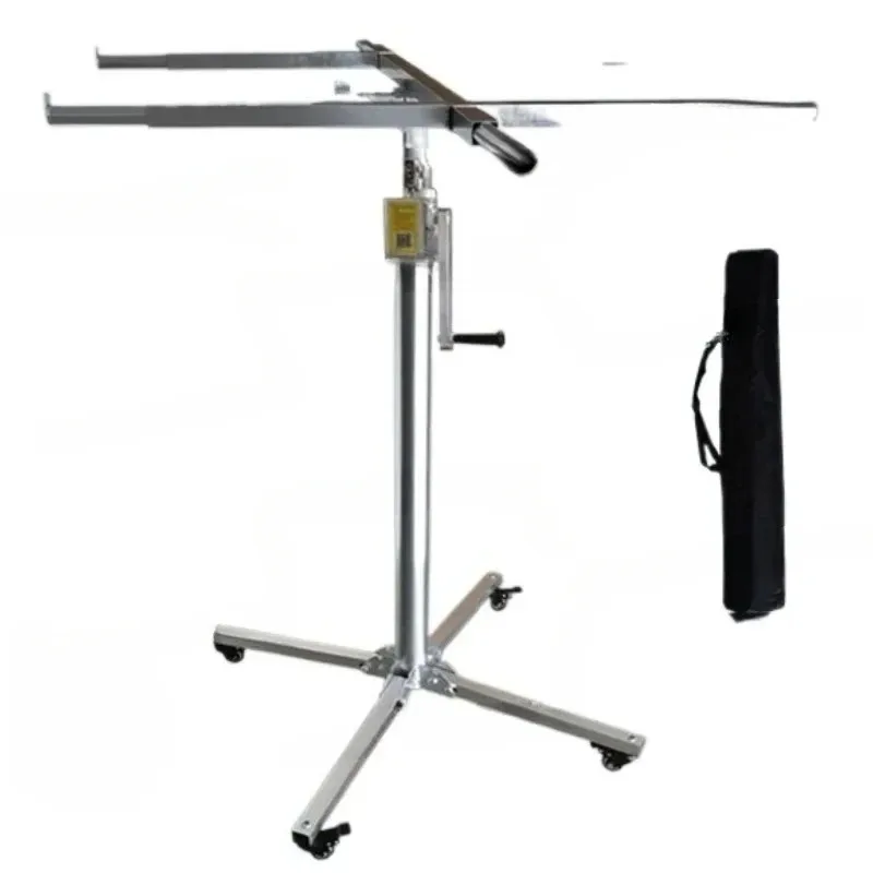 3-In-1 Multi-Function Gypsum Board Lift Ceiling Tool 3.8M Electric Manual Stainless Steel Woodworking Decoration Tool