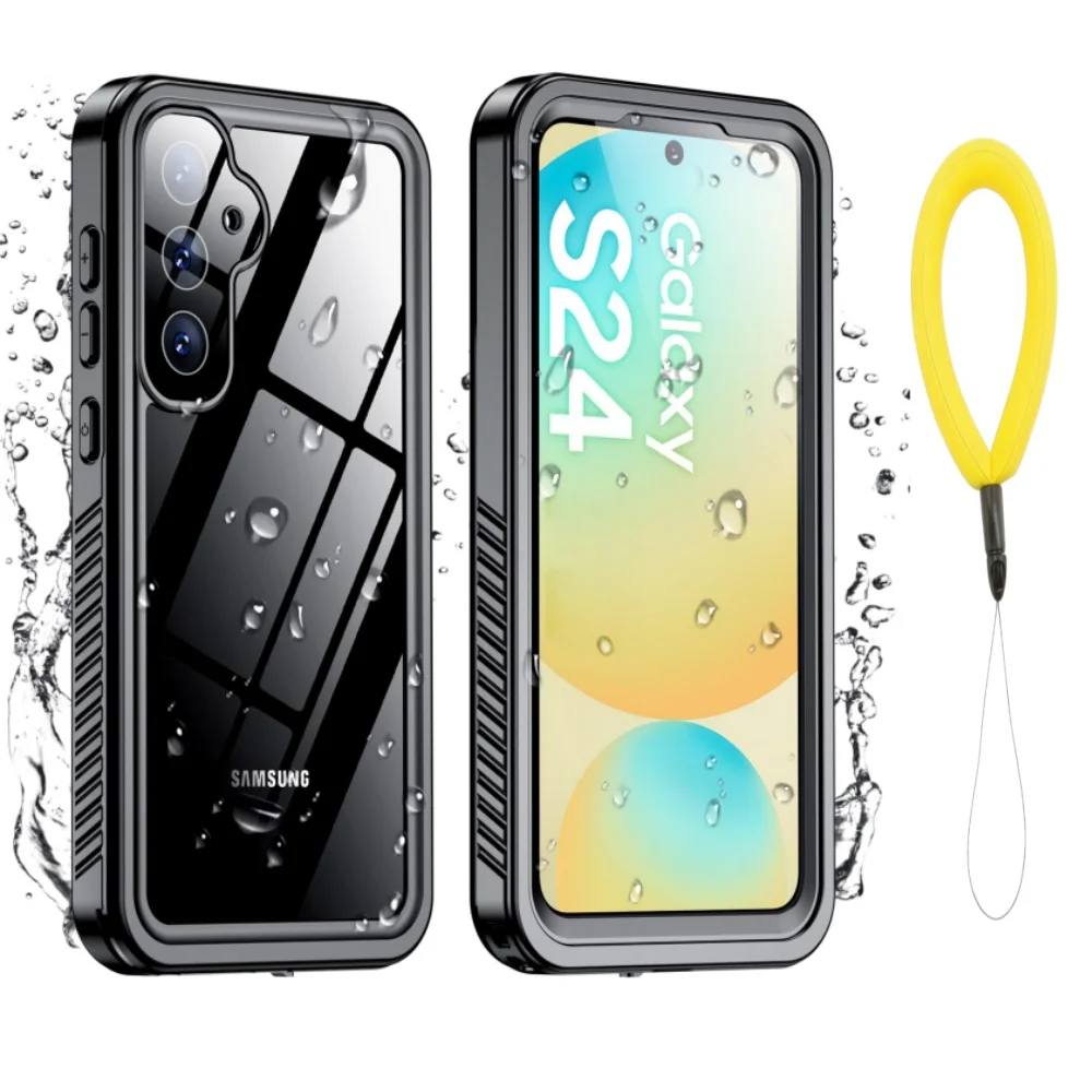 

IP68 fully enclosed waterproof solid-color phone case, suitable for Samsung S26 ULTRA/S25/S24FE/S23 shockproof protective cover,