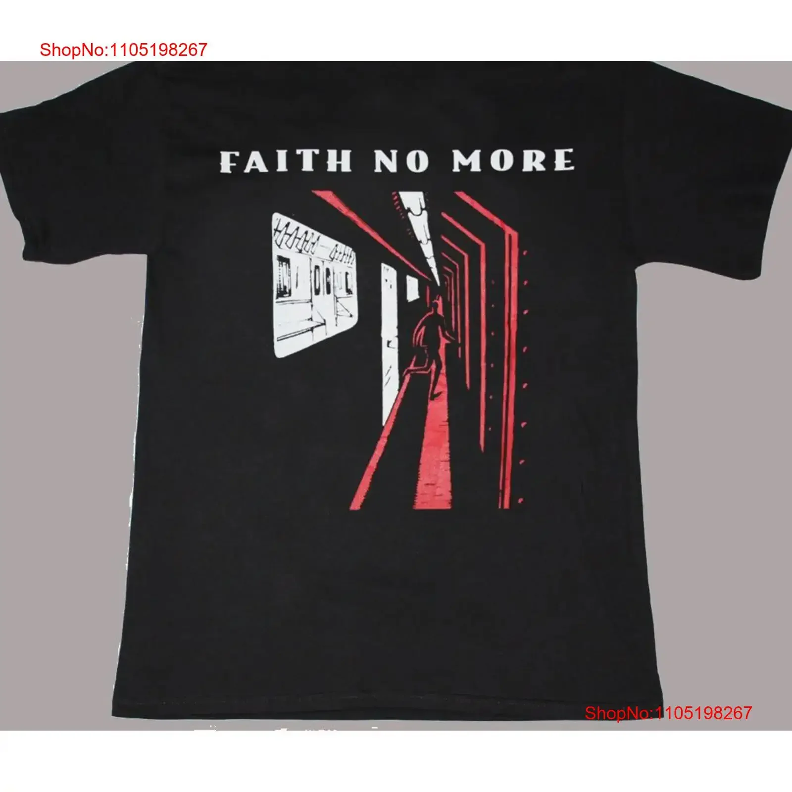 

New Faith No More Vintage Cotton For Fan Black All Size T Shirt vintage Washed graphic Slightly streetwear Stylish Casual