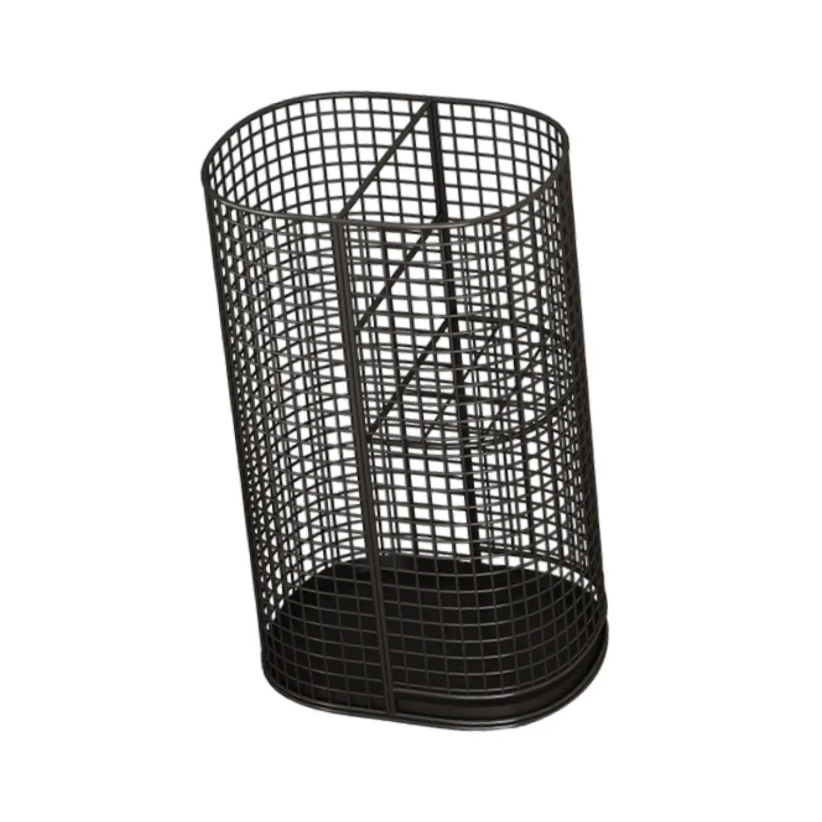 Indoor Umbrella Holder Stand with Detachable Drip Tray for Entryway Home Office Commercial Use Iron