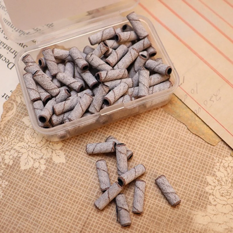 Nail Sanding Ring High Quality Polishing Circle Mild Fine Texture Fast Remover For Nail Polish Gel Drill Bit Manicure Accessory