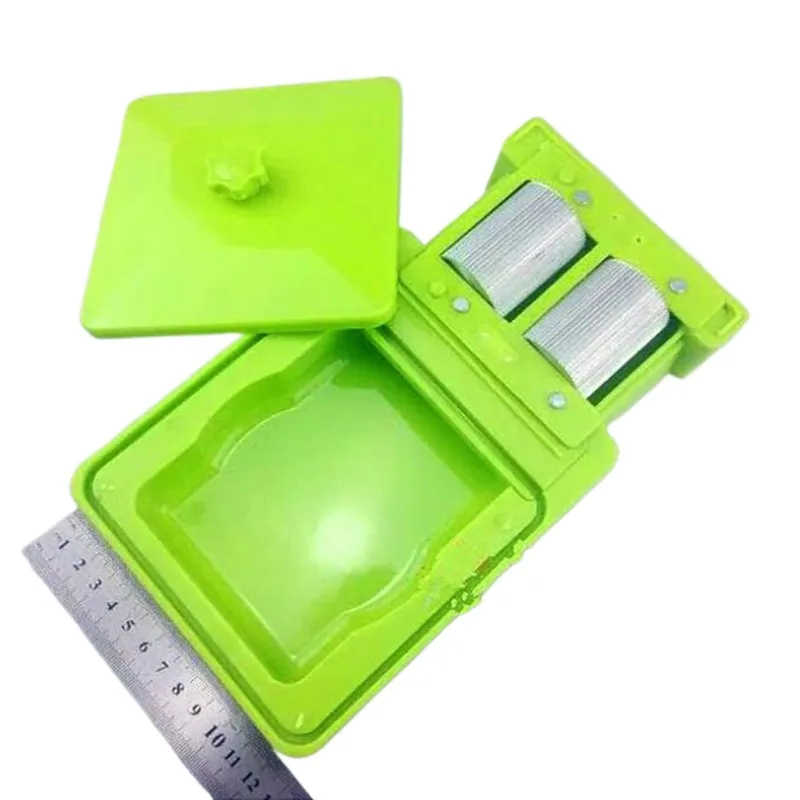 ダブルホイール付きオイルエッジボックス,レザーワークキット,オイルバンダー,バケットツールキット,大容量,工具付き