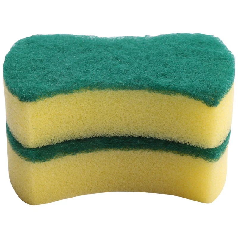 

240 PCS Cleaning Scrub Sponge For Kitchen Tableware Bathroom Car Wash Scrub Sponge Pad