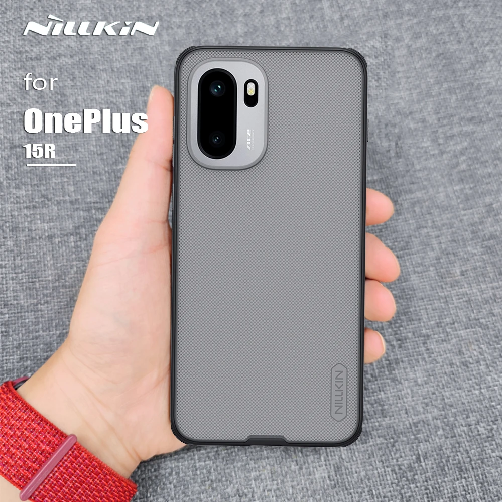 

For OnePlus 15R 5G Nillkin Case Frosted clear 360 Hard PC Soft TPU Matte protection full Back Cover funda