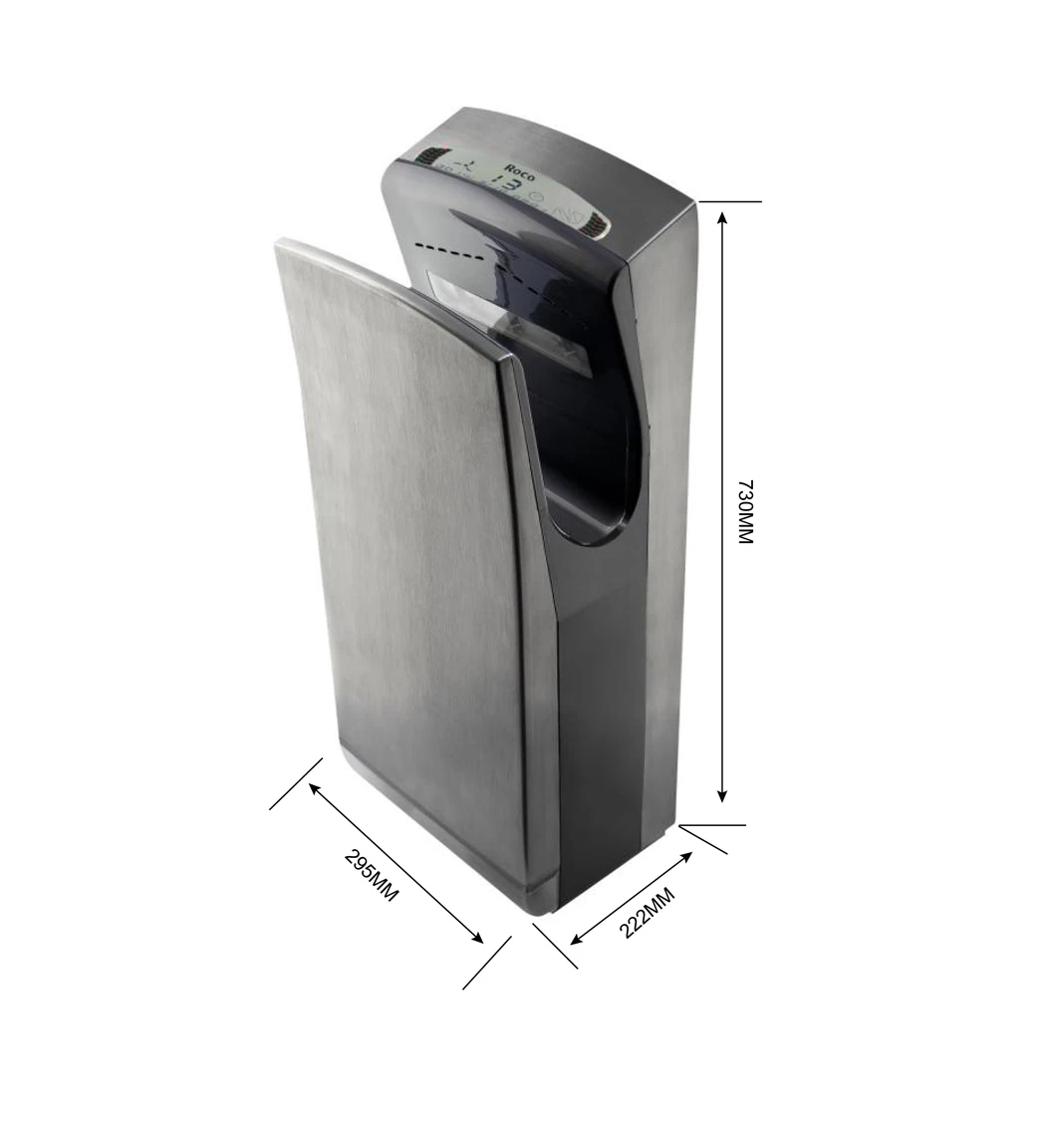 

Floor hand dryer Household Bathroom Hand Dryer Automatic Induction Commercial stainless steel Jet Hand Dryer