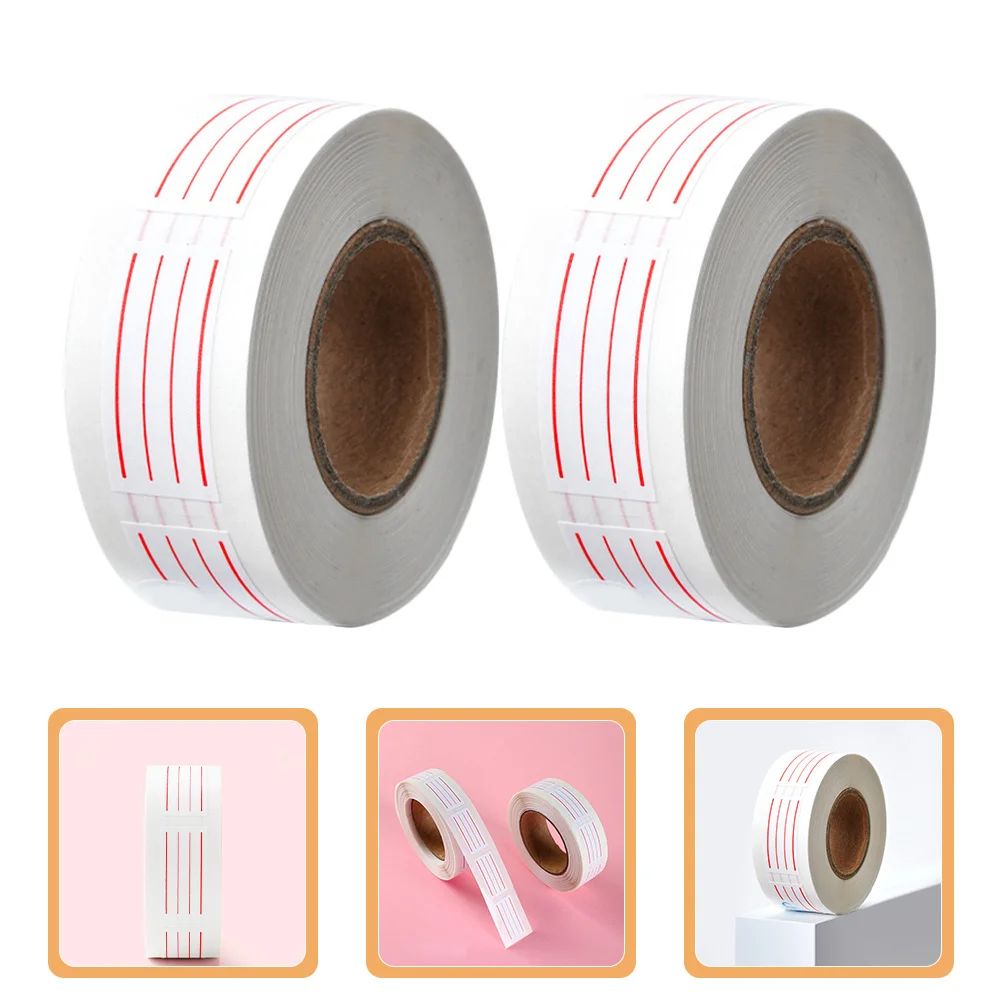 2Pcs Correction Tape Stable Adhesive Portable Writing Accessory Safe on Paper Photos Books Ideal for Friends Classmates