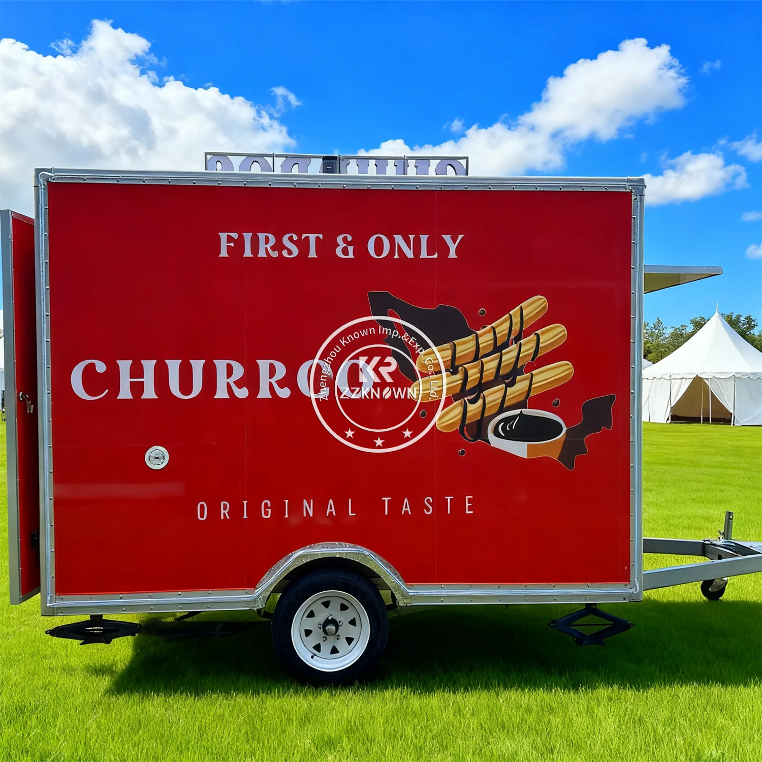 Concessie Food Trailer Street Mobiele vrachtwagen Koffie Snackwagen Fastfoodtruck met volledige keuken te koop VS Europa Australië