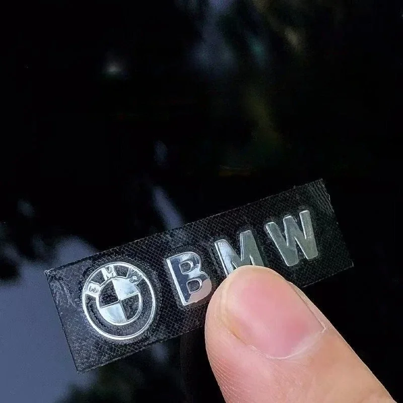 

Suitable for BMW 1 2 3 5 7 series i3 i5 ix1 stereo super-saturated metal stickers body glass center console decorative stickers.