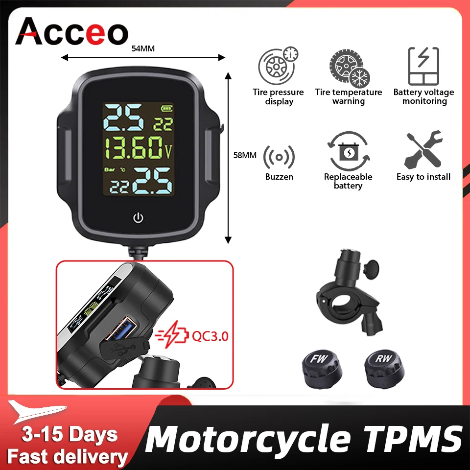 Acceo Tpms Motorcyc… - image
