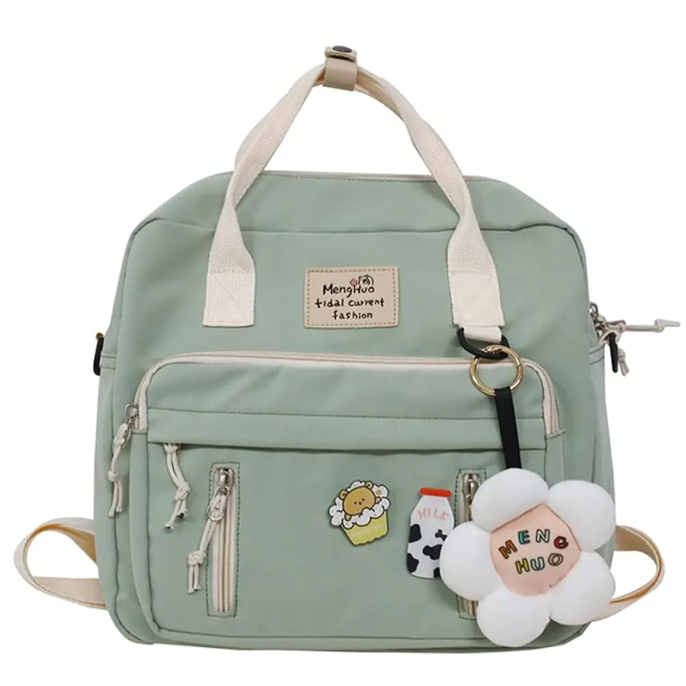 

Cute Messenger Bag Y2K Kawaii Crossbody Bag Japanese Backpack Aesthetic Ita Bags with Kawaii Accessories