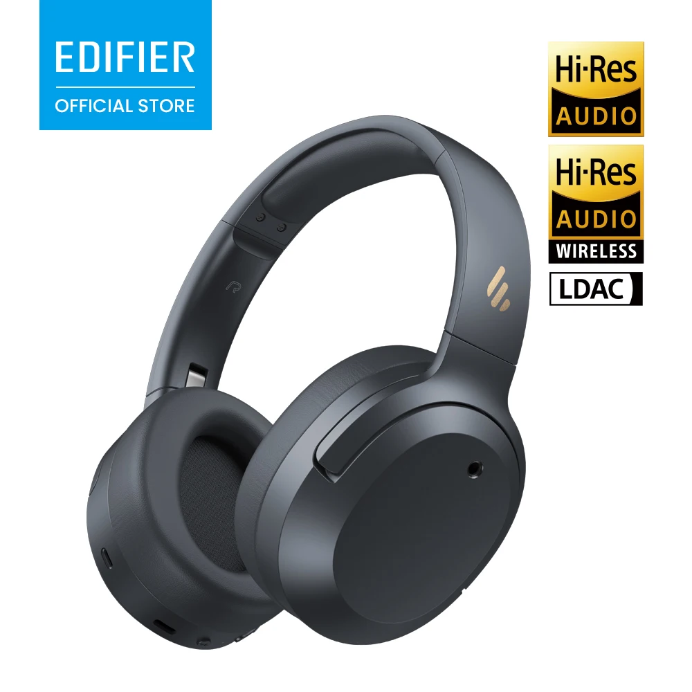 Image of Edifier W820NB Plus Kabellose Geräuschunterdrückende Kopfhörer 88 Std. -49dB Hybrid ANC Hi-Res Audio Bluetooth V6.1 AI Over-Ear Headset