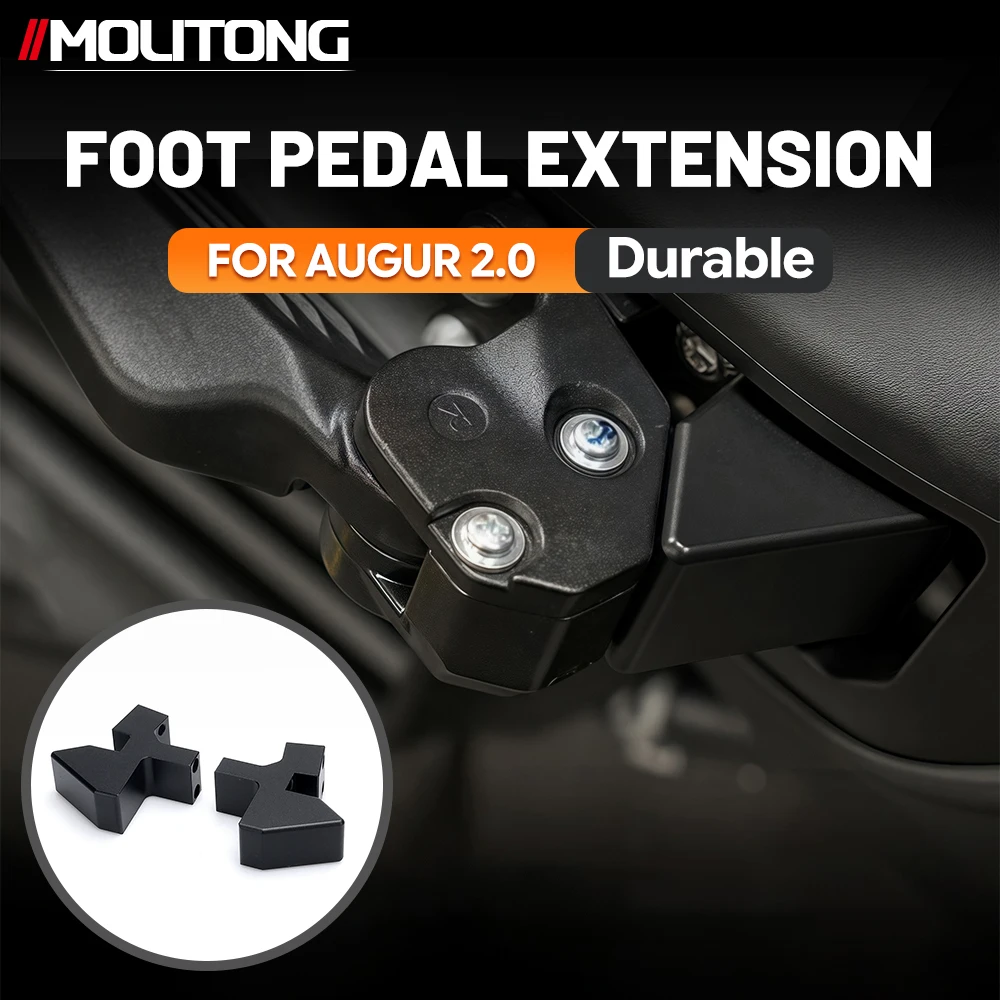 FOR AUGUR 2.0 Foot Pedal Extender Hot Sale Daily Ride Scooter Riders Mod Parts Wear-resistant Metal Easy Install Bracket
