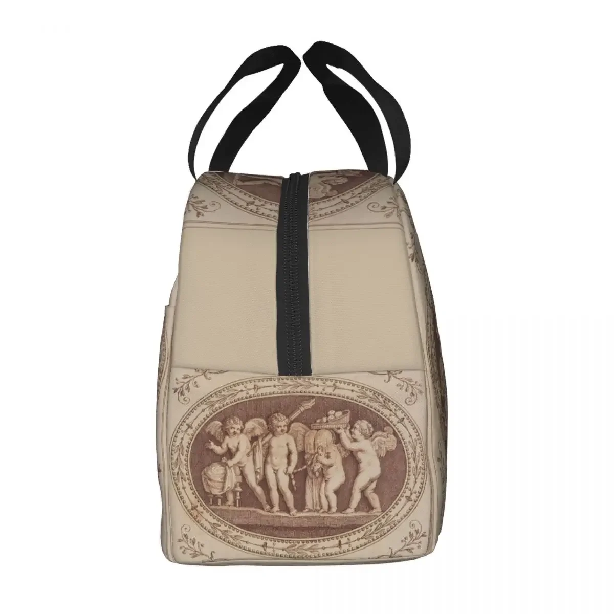 The Marriage Of Psyche And Cupid Thermal Insulated Lunch Bag Renaissance Angel Portable Lunch Tote for School Food Bento Box