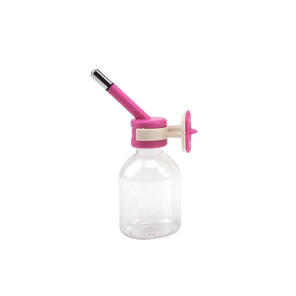 

Hanging No-Drip Dog Water Dispenser Automatic Can Be Raised and Lowered Pet Water Feeder Bottle Mess Free with Spigot Spout