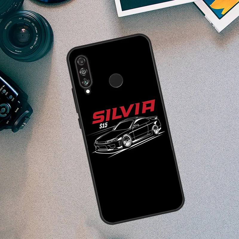 Silvia S15 JDM Tuner Cars Case For Huawei Nova 5T 9 10 SE 11 3i 8i 11i Y91 Y60 Y70 Y61 Y90 P20 P40 Lite P30 Pro Cover