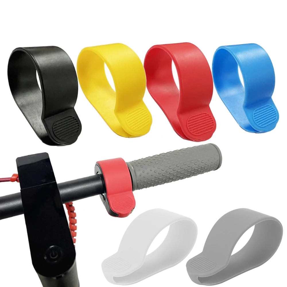 Electric Scooter Thumb Throttle Protective Cover Handlebar Finger Dial Cover Silicone Sleeve Case for Xiaomi M365 for Ninebot