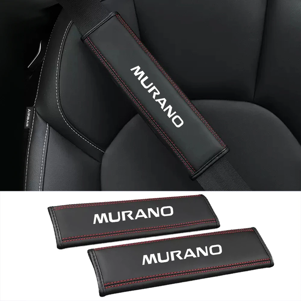 1Pcs Car Seat Belt Shoulder Covers Comfortable Guard Safety Neck Cushion for Nissan MURANO