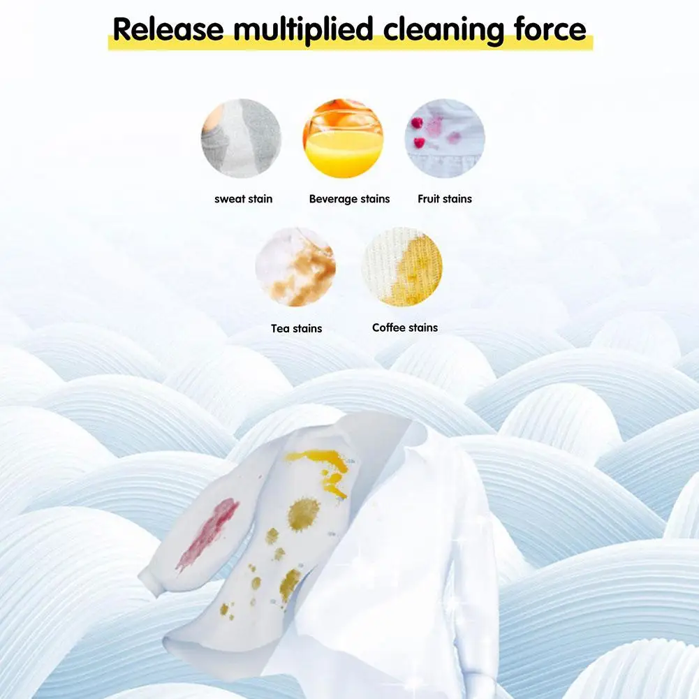 Ultra Concentrated Laundry Bubble Sheets Long Lasting PCS/Bag Action Multi Washing Cleaning 30 Fragrance Accessories Q1S1