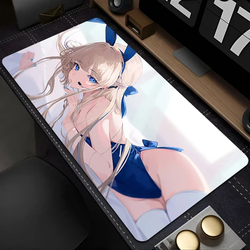Mouse Pad Blue Archive Asuma Toki Mousepad Laptop Sexy Anime Bunny Girl Keyboard Pad PC Gaming Accessories Kawaii Desk Mouse Mat