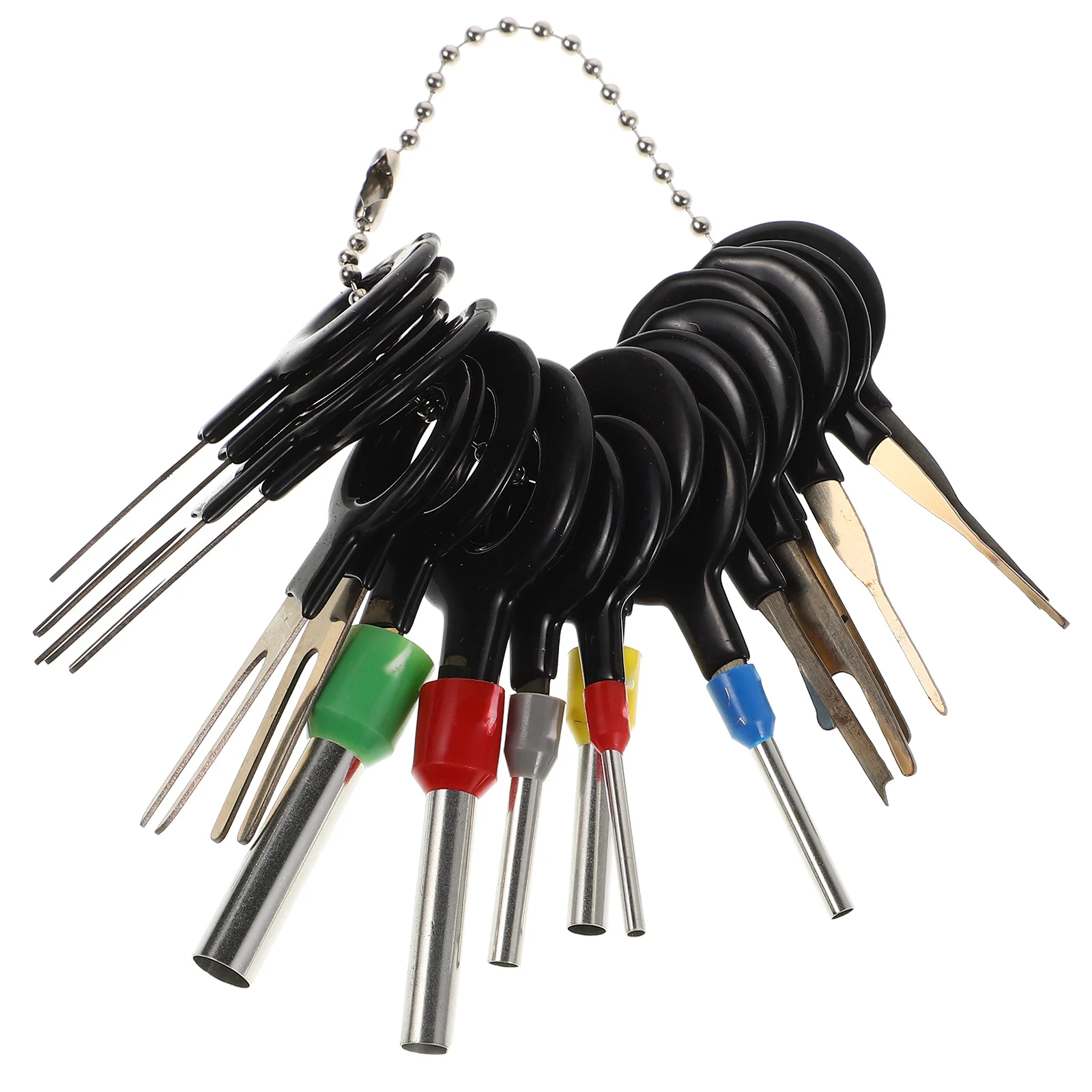 

18pcs Pin Extractor Set For Electrical Wire Connector Terminal Removal, Universal Auto Repair Harness Tool Kit, Connector Pin