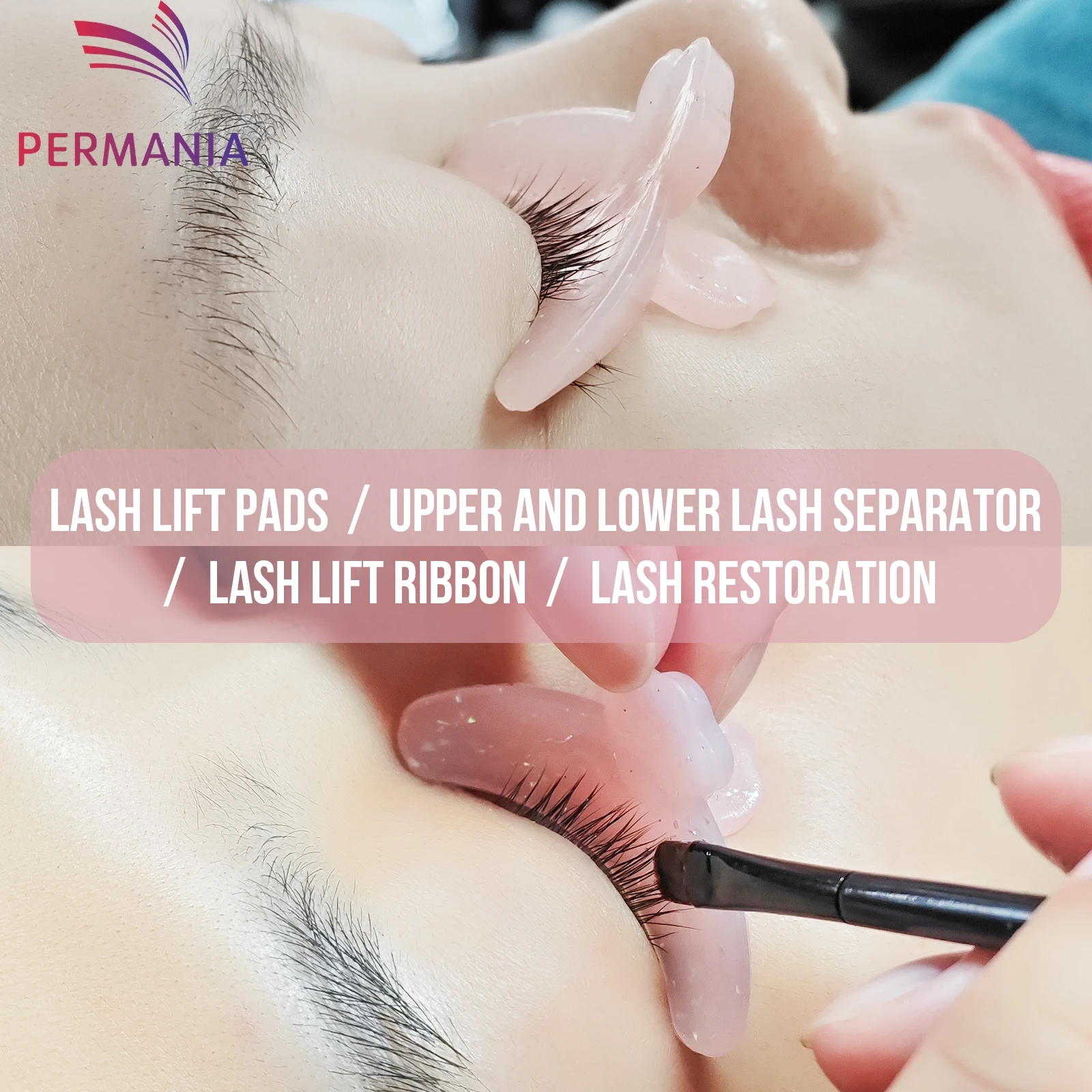 퍼마나이 1개 실리콘 속눈썹 리프트 패드 미끄럼 방지 래쉬 펌 로드 3D 속눈썹 컬러 액세서리 어플리케이터 메이크업 뷰티 도구