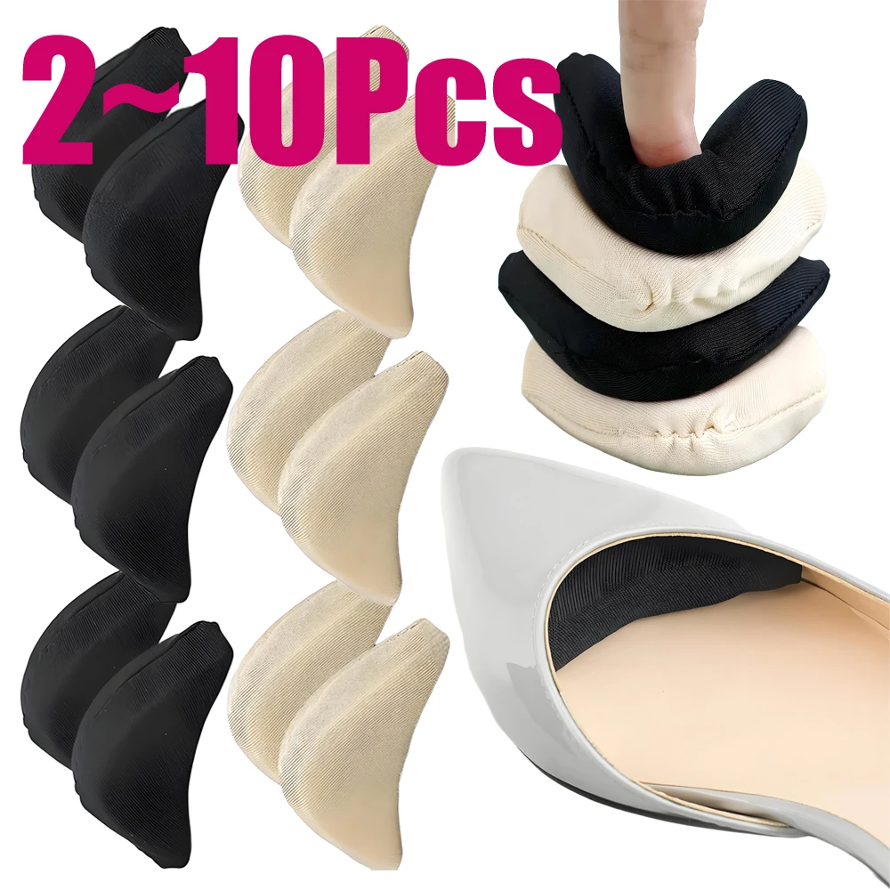 

Мягкая заглушка для пальцев ног, женская обувь на высоком каблуке, облегчение боли, подушка для ладони, передний наполнитель, губка для передней части стопы, стельки регулируемых размеров