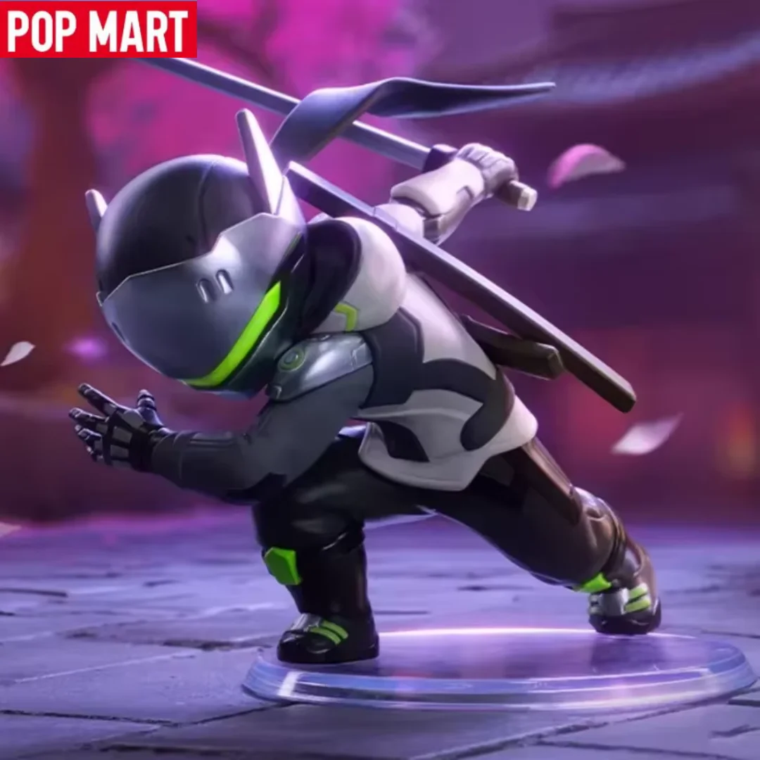 POP MART Overwatch Spelen van De Game Serie Blind Box Guess Bag Mystery Box Speelgoed Pop Anime Figuur Desktop Ornamenten Leuk Cadeau