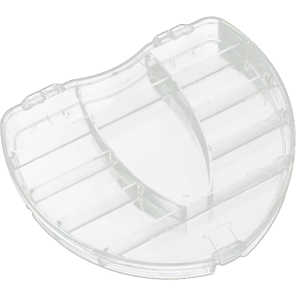 

Прозрачная пластиковая коробка для хранения в форме сердца с несколькими отделениями, органайзер для ювелирных изделий, коробка для ногтей, контейнер для бусин, чехол для ногтей